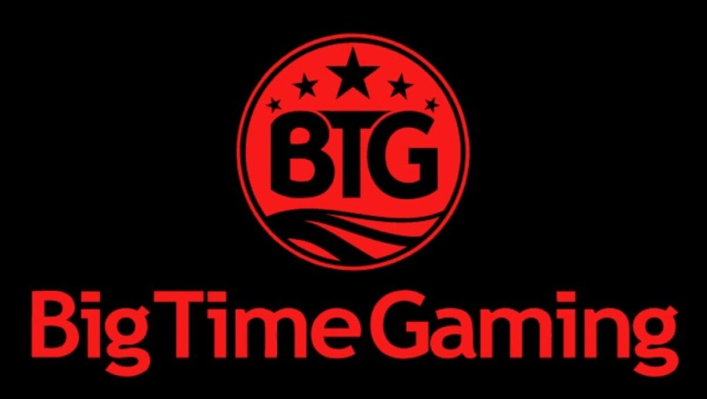 The Big Time Gaming logo, showcasing dynamic design elements that reflect the excitement of modern gaming experiences.